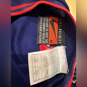 Nike Premier Men's Duffel Bag - Navy and Red